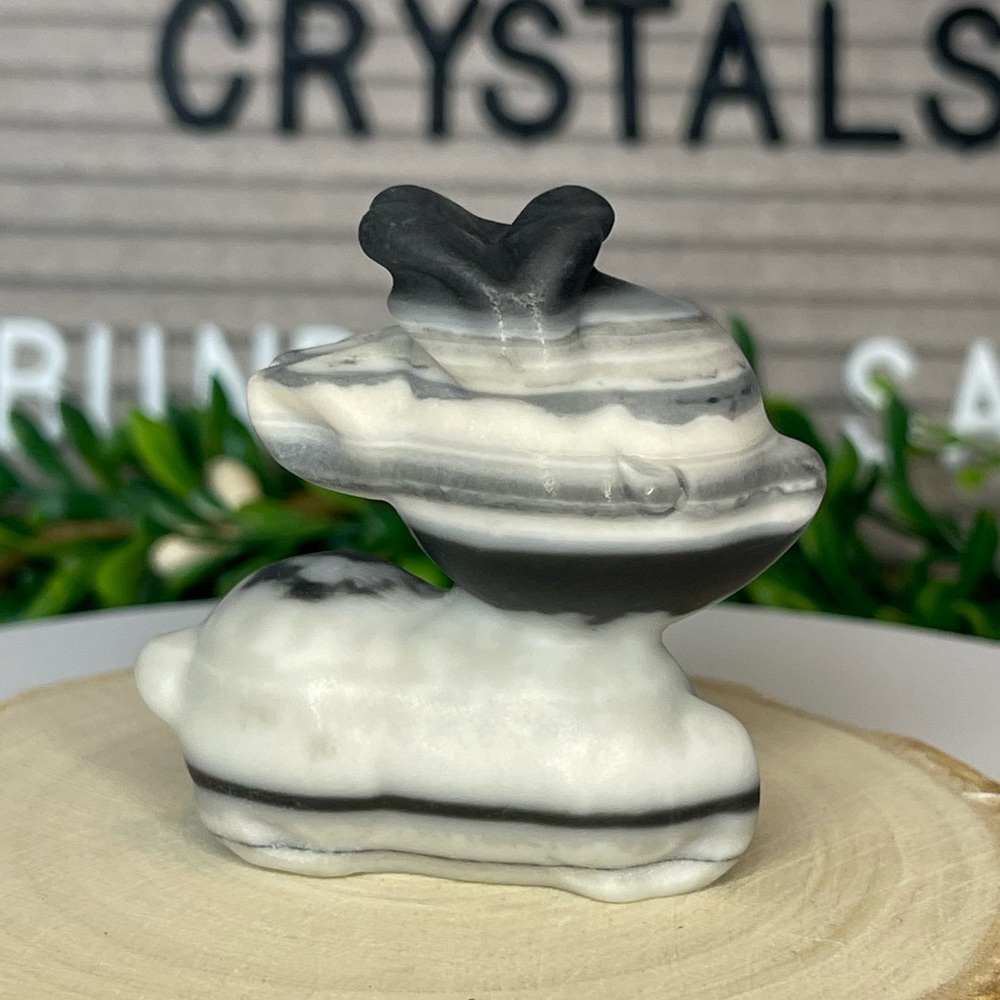 Banded Calcite Crystal Baby Deer